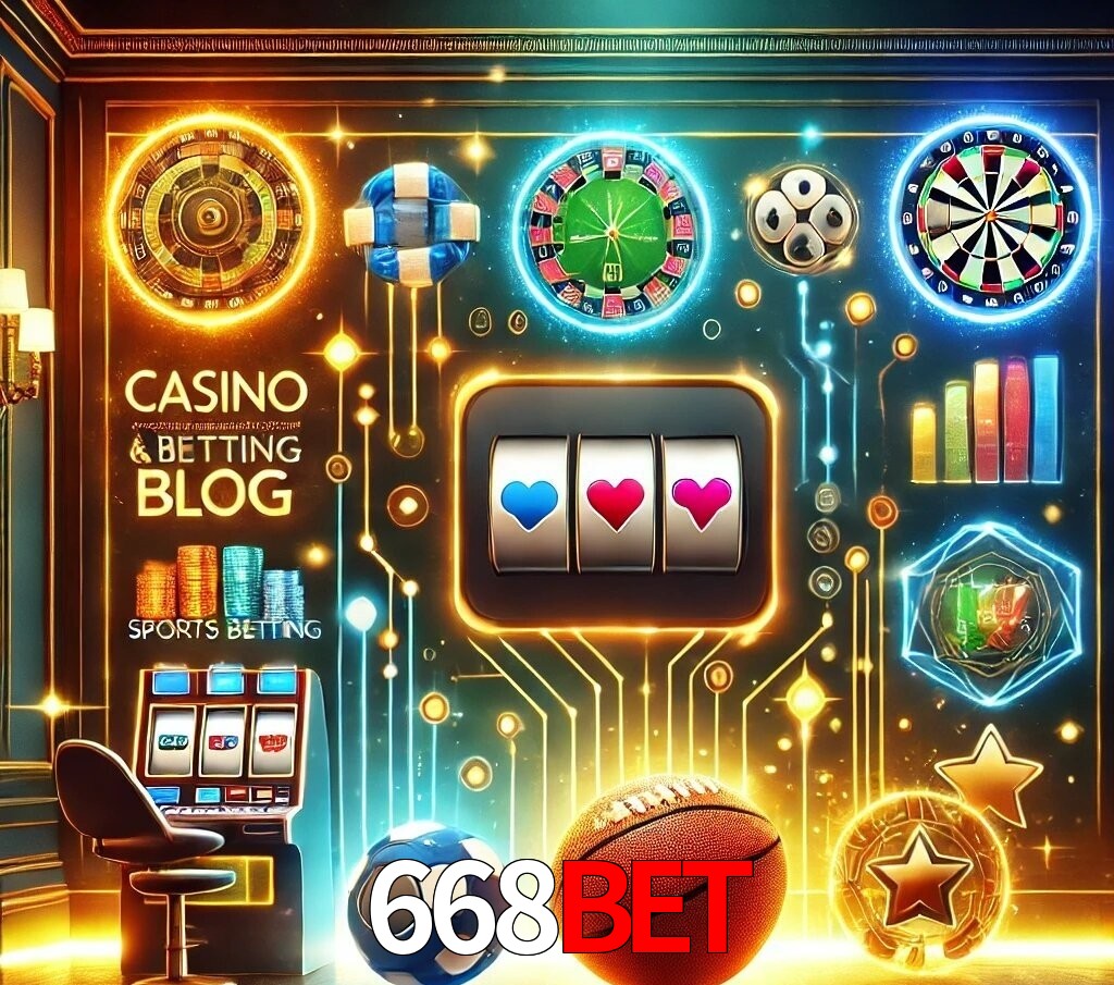 Blog do 668bet com dicas e estratégias para apostas e jogos